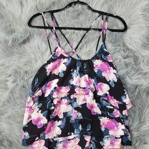Forever21 chiffon strappy tank